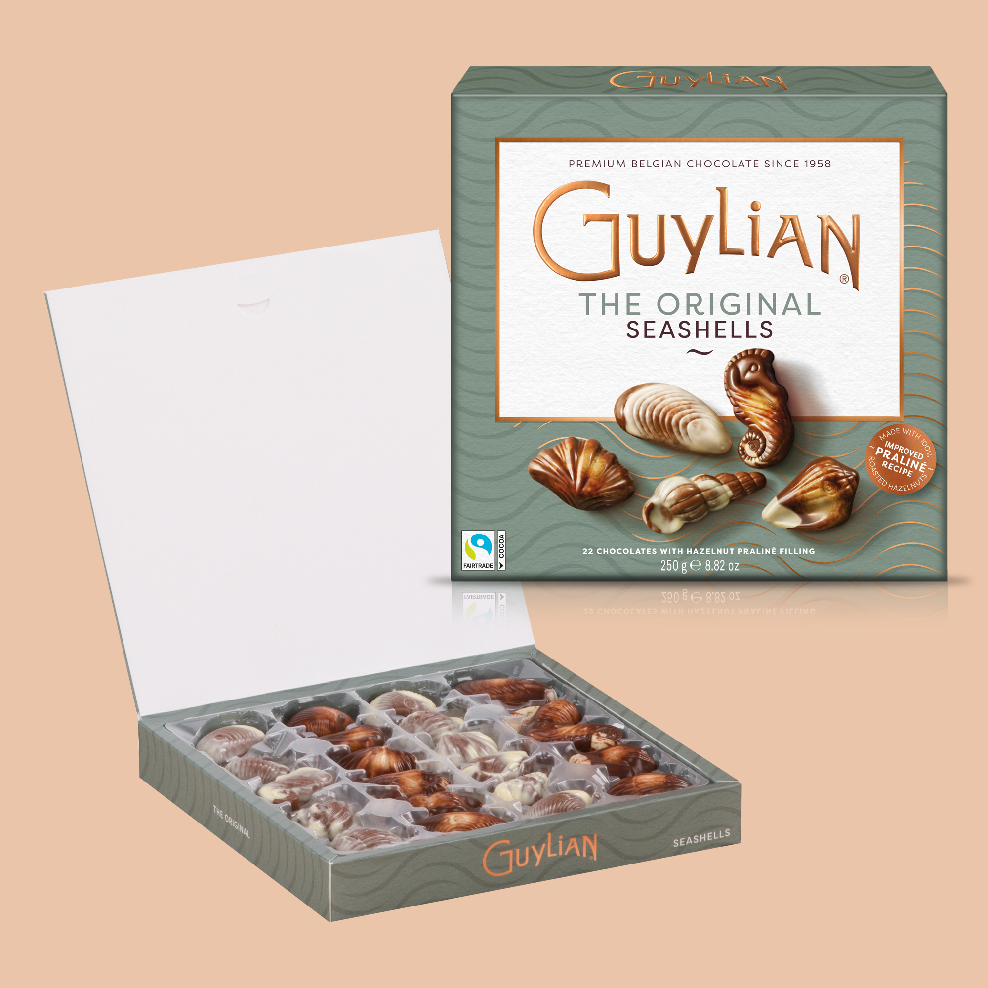 Guylian Recyclable packaging