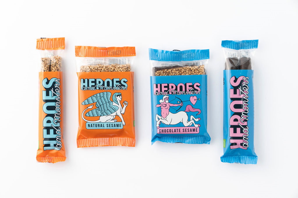 Heroes & Monsters Assorted Pasteli Bars